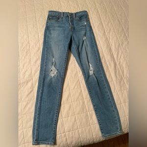 Levis wedgie skinny
